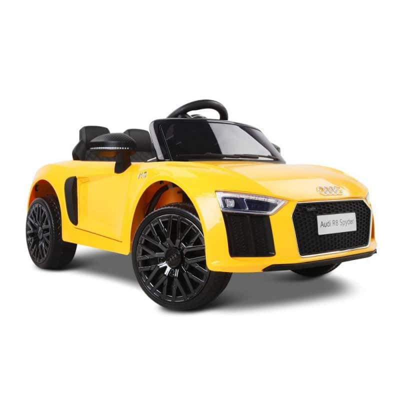 Elektrisk Bil Børn Gul Audi R8