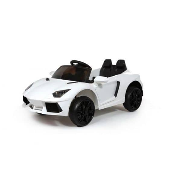 Elektrisk Bil Børn Hvid Lamborghini Aventador