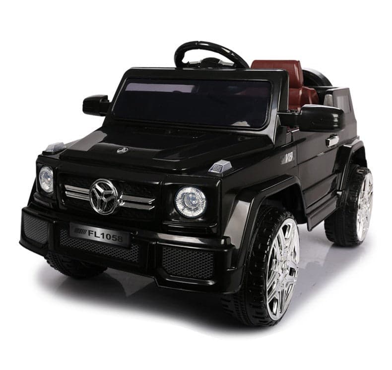 Elektrisk Bil Børn Sort 4X4