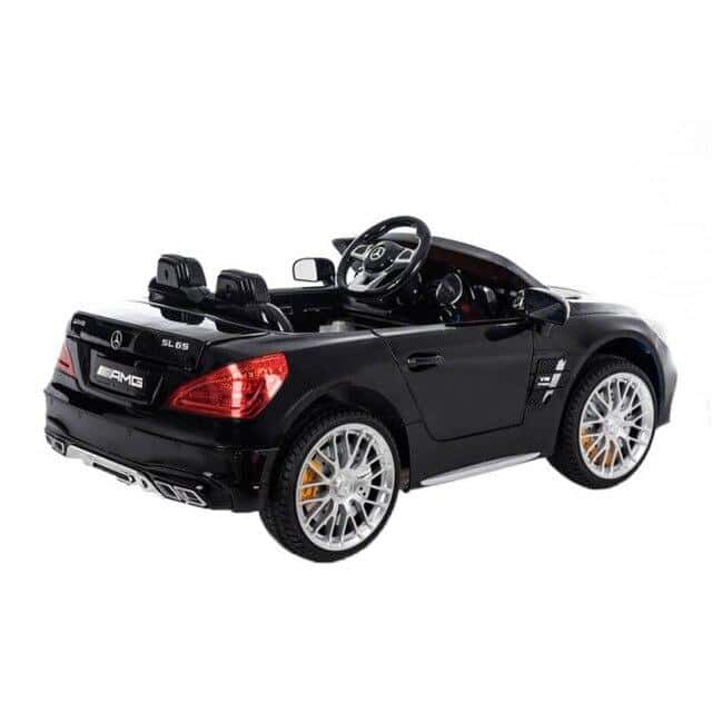 Elektrisk Bil Børn Sort Mercedes Sl65 Amg 2 Sæder