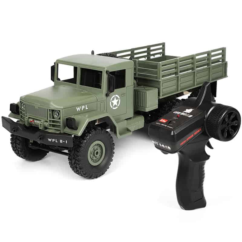 Fjernstyret Lastbil Militær Rc