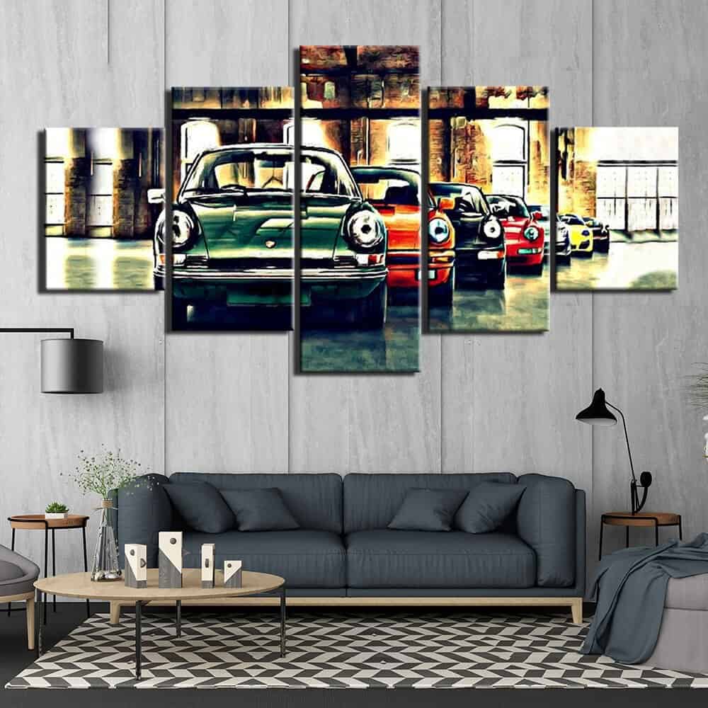 Plakat Bil Gammel