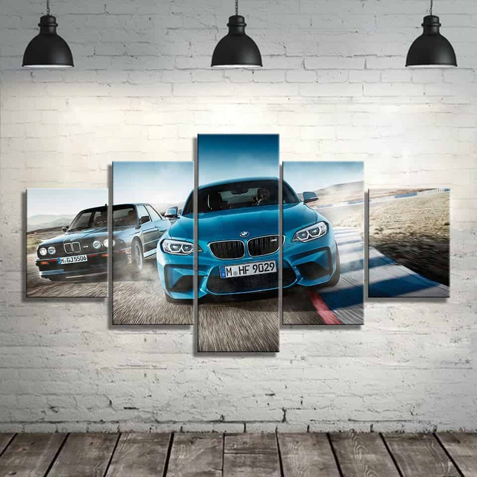 Plakat Bil Vægmaleri