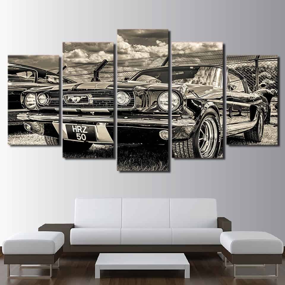 Plakat Bil Ford Mustang