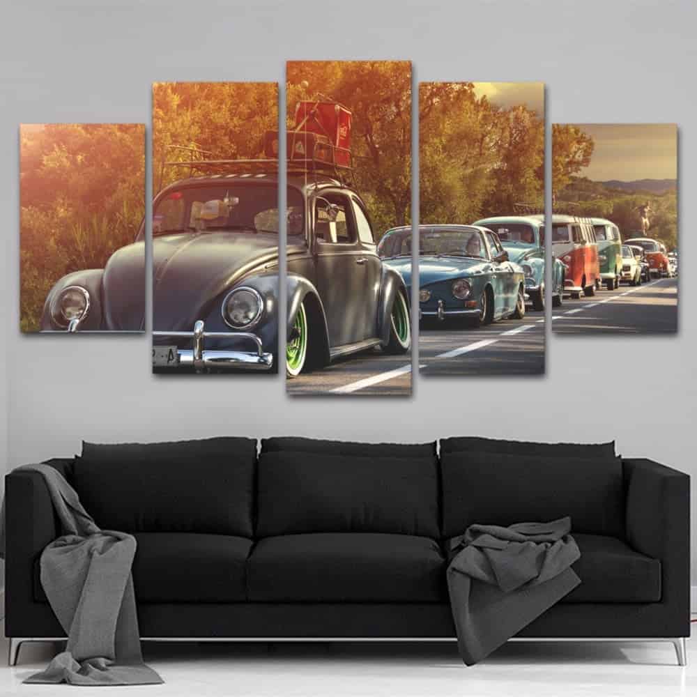 Plakat Bil Vintage