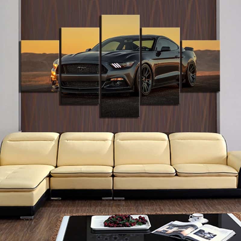 Plakat Bil Mustang
