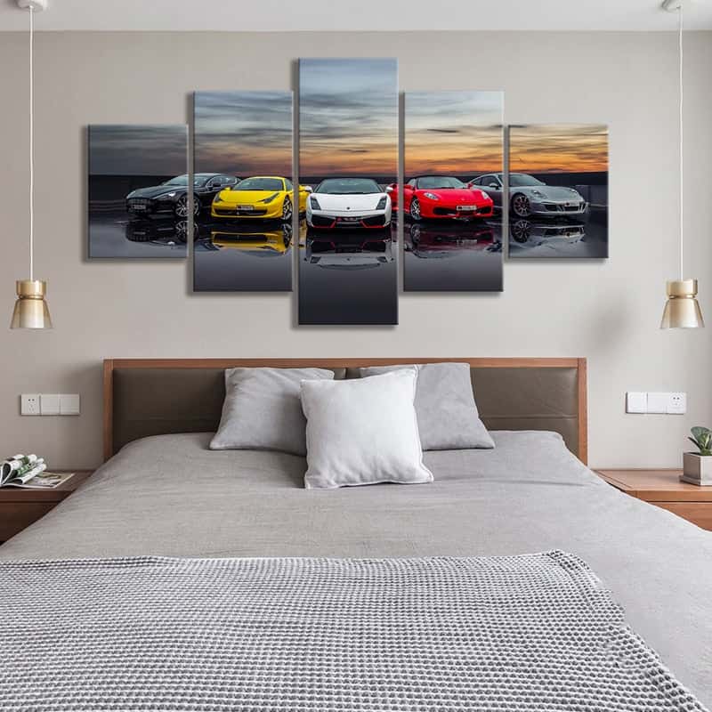 Plakat Bil Foto "Sportsvogn"