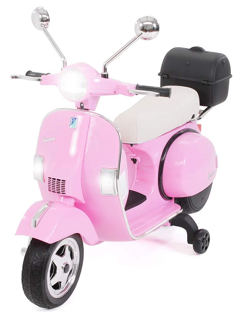 Elektrisk Motorcykel Barn Rosa Scooter