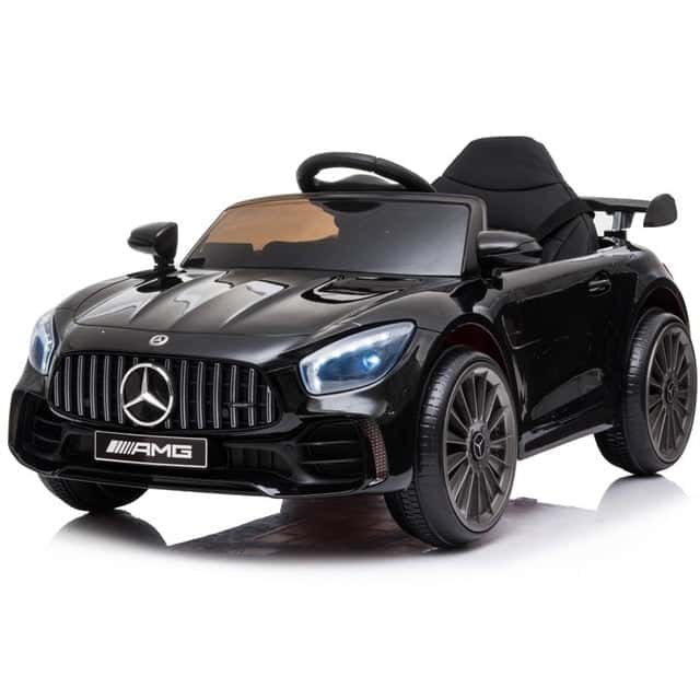 Elektrisk Bil Børn Sort Mercedes Amg Gtr