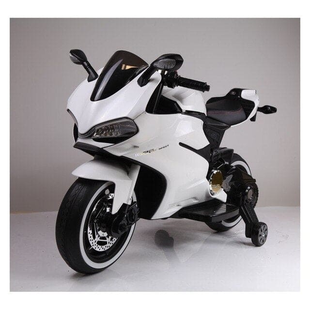 Elektrisk Motorcykel Barn Hvid Ducati