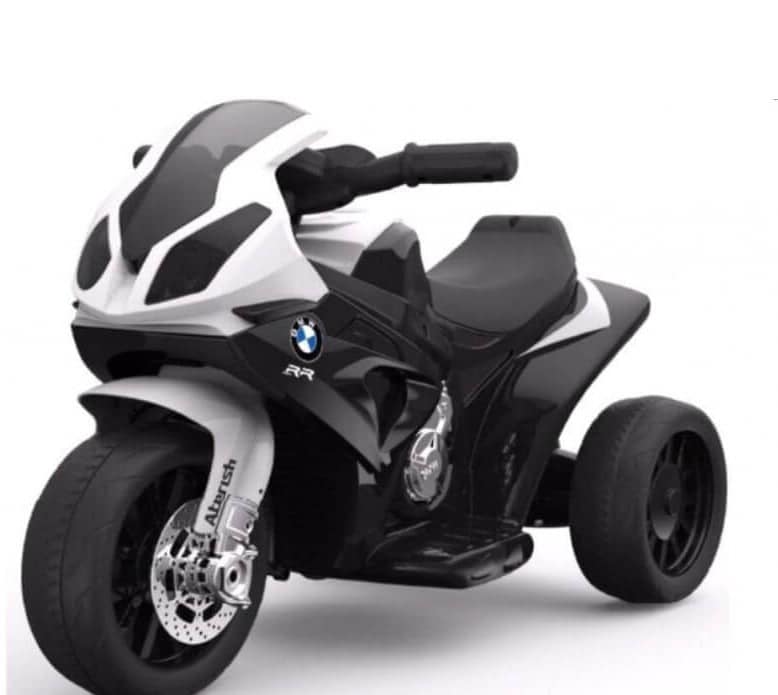 Elektrisk Motorcykel Barn Sort Og Hvid Bmw
