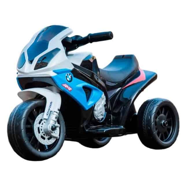Elektrisk Motorcykel Barn Blå Hvid Sort Bmw