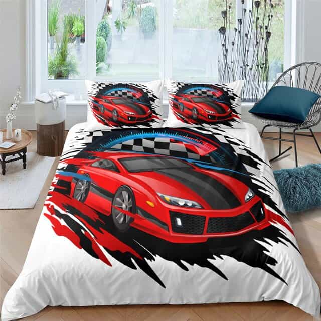 Sengetøj Børn Bil