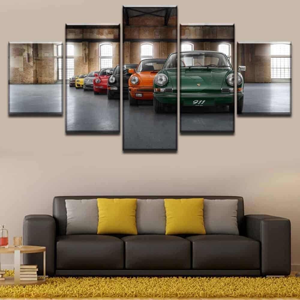 Plakat Bil Porsche