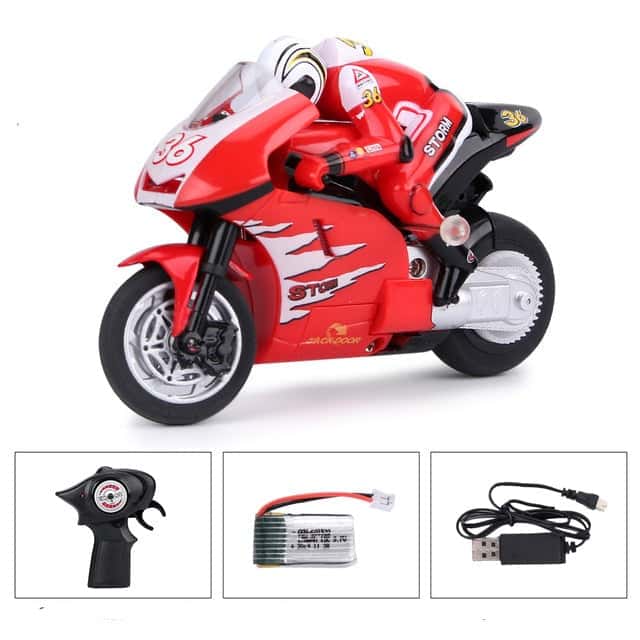 Fjernstyret Motorcykel 9 År Gammel