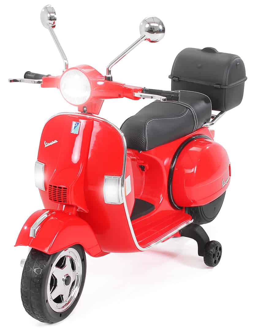 Elektrisk Motorcykel Barn Rød Scooter