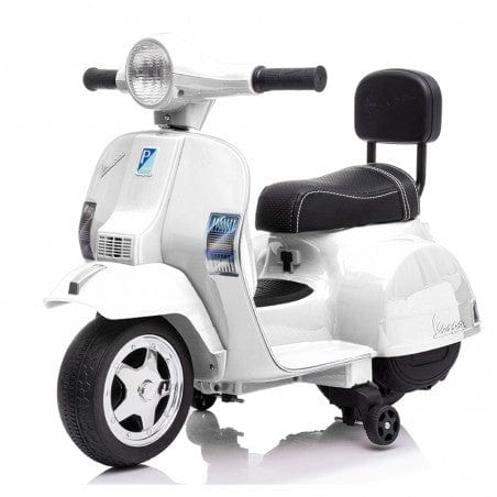 Elektrisk Motorcykel Barn Hvid Scooter