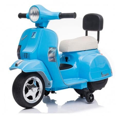 Elektrisk Motorcykel Barn Blue Scooter